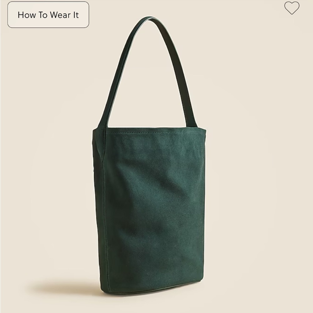 Berkeley bucket bag in Green suede - Picture 2 of 3
